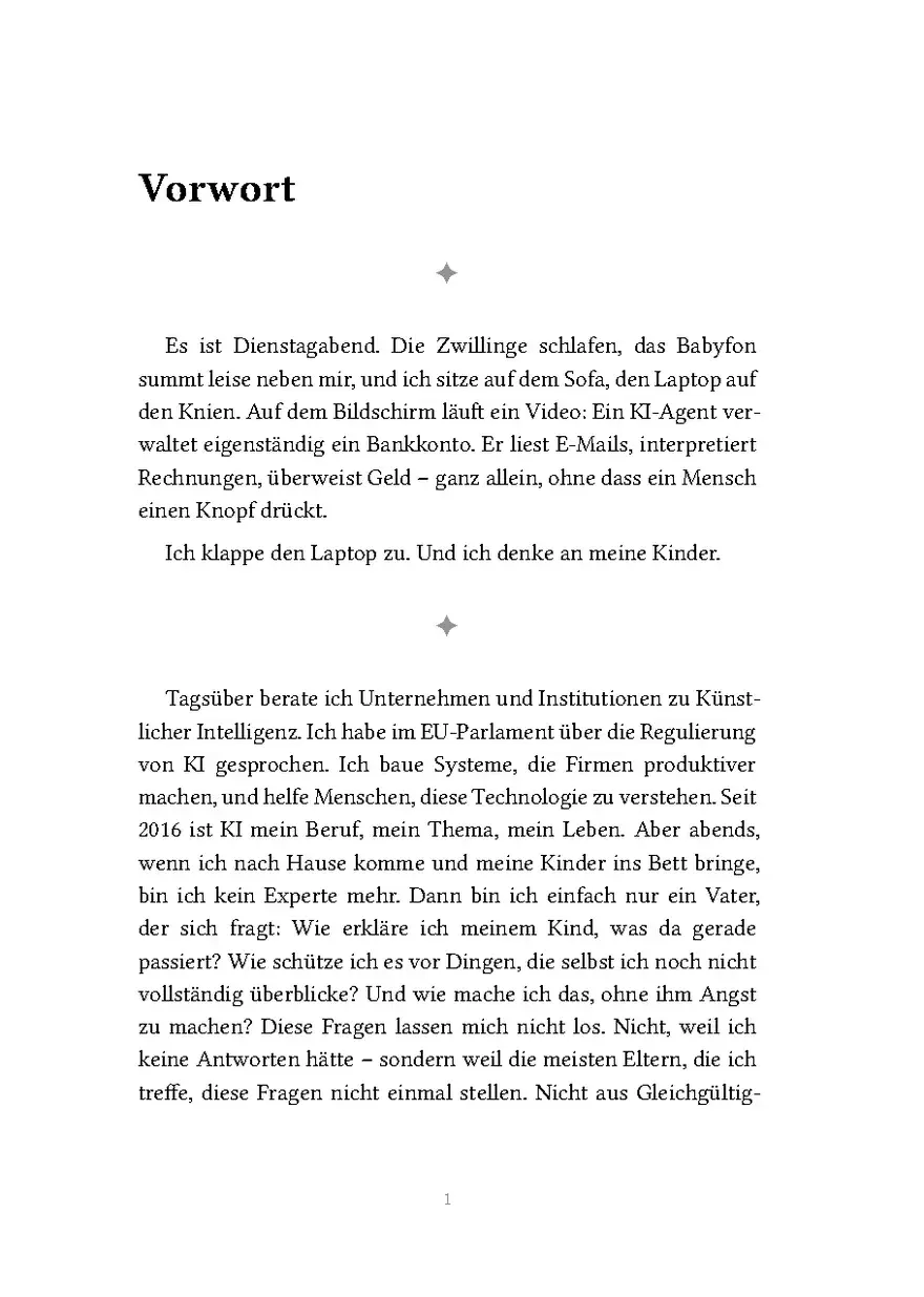Leseprobe Seite: Beginn des Vorworts