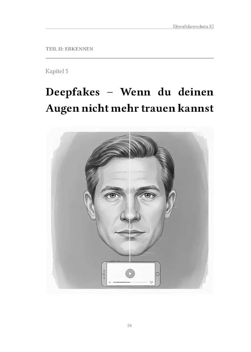 Leseprobe Seite: Auftakt von Kapitel 5 – Deepfakes